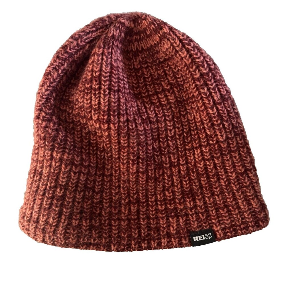 REI Co-op Beanie Hat Unisex One Size Wool Blend Fleece Lined Winter Cap